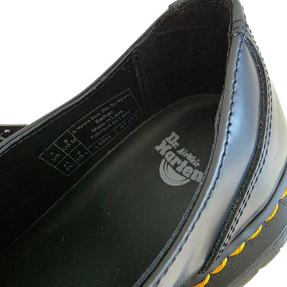 Dr. Martens Bethan T-Bar Platform Black Mary Jane Shoes Women's Size 9 - Picture 6 of 9